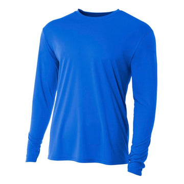 A4 5Star Youth Long Sleeve T-shirt with Custom Logo