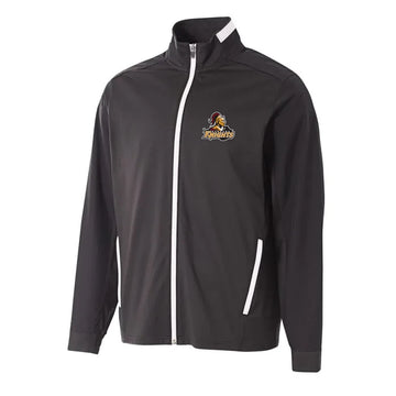 League Full Zip Warm Up Jacket with Logo