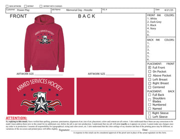 ASH Faceoff Hoodie