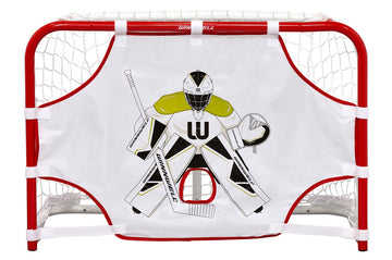 MINI NET SET W/ 2 STICKS, BALL & TARGET