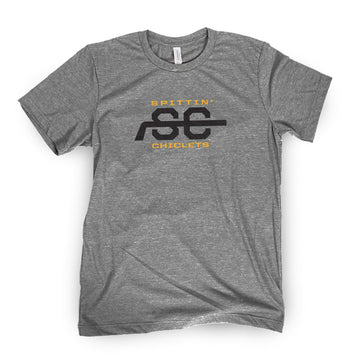 Spittin' Chiclets Sticks Logo Tee