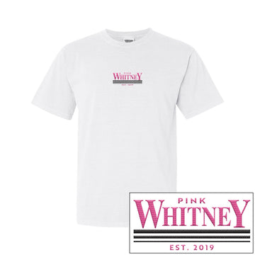 Pink Whitney Embroidered Tee