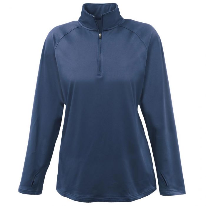 Tribesmen Logo 1/4 Zip Womans