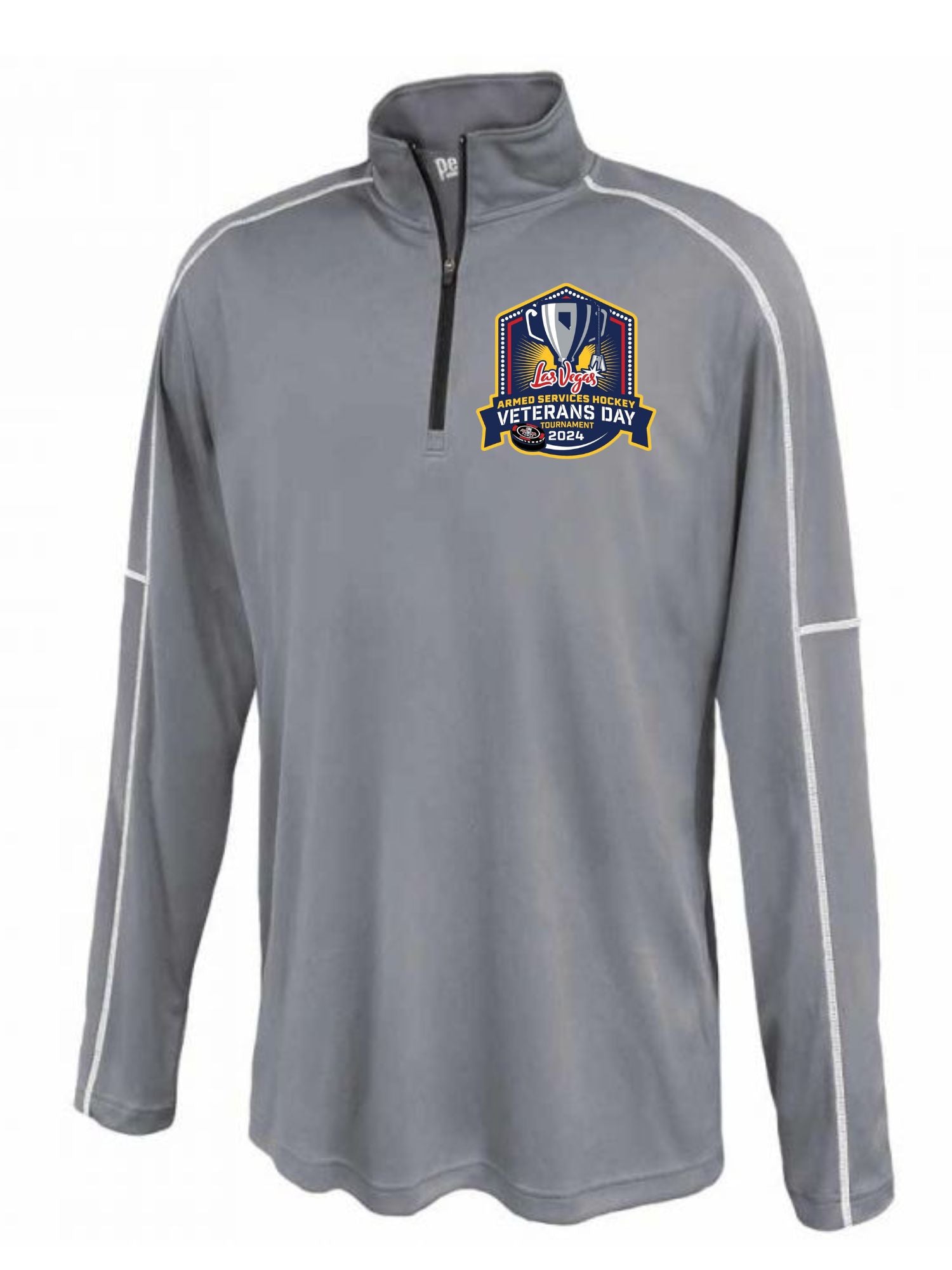 Armed Services Memorial Day Embroidered Logo Men's 1/4 Zip
