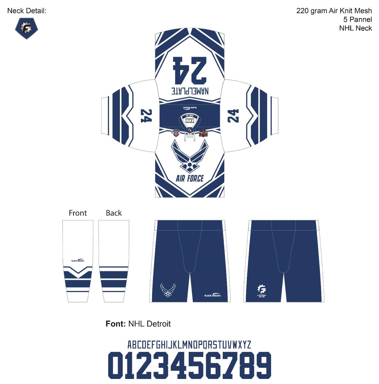 Sublimated Hockey Team Jerseys