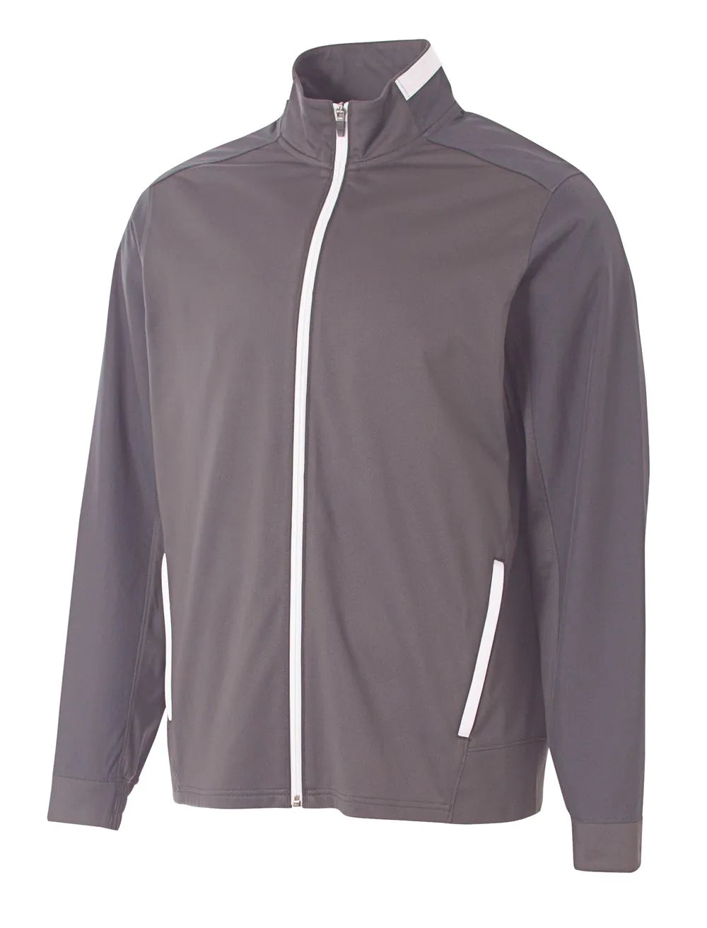 League Full Zip Warm Up Jacket with Logo