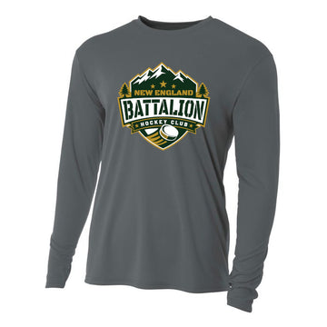 Battalion Youth Long Sleeve T-shirt with Custom Logo
