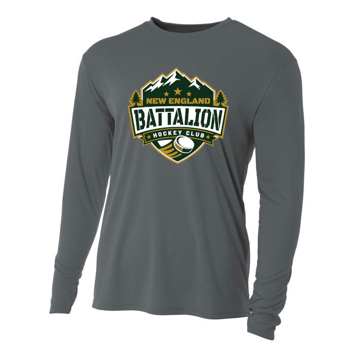 Battalion Youth Long Sleeve T-shirt with Custom Logo