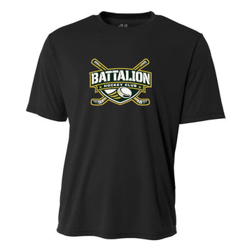 Battalion Youth Performance T-shirt with Custom Logo