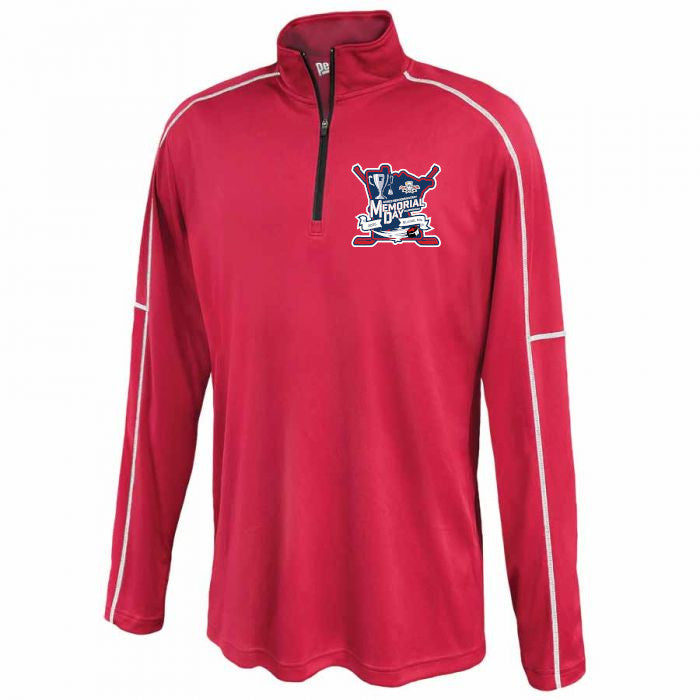 Armed Services Memorial Day Embroidered Logo Men's 1/4 Zip