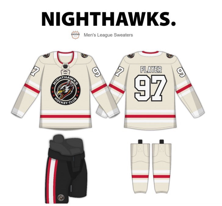 Nighthawks Stitched Game Jersey and Socks Set