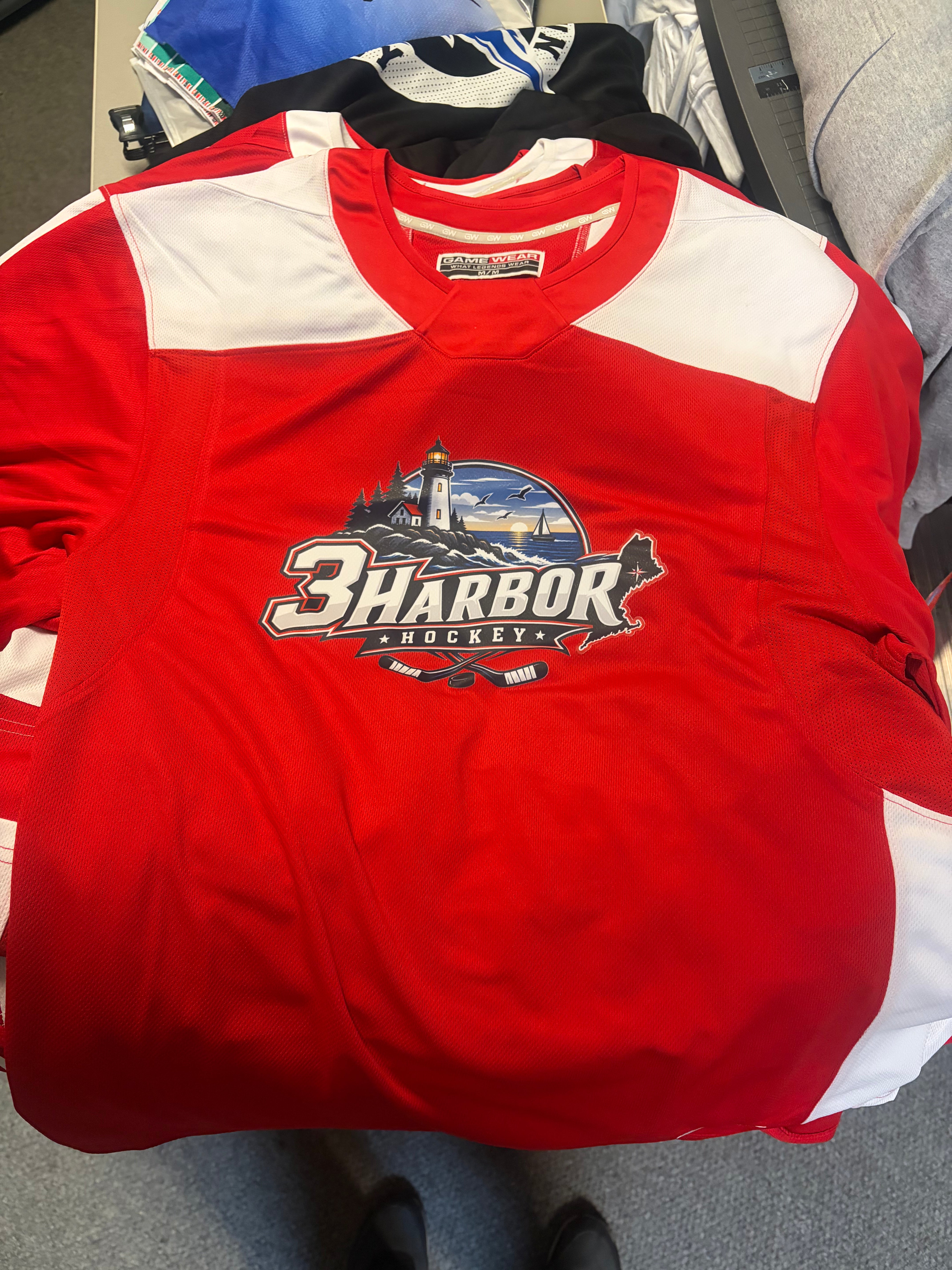 3 Harbor Two Tone Jerseys