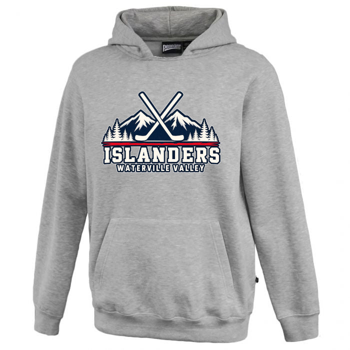 Pennant 8114 Rugger Hoodie with Islanders Logo