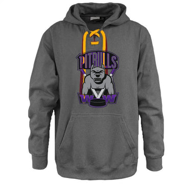 Pittbulls Pennant Faceoff Hoodie with Custom Logo