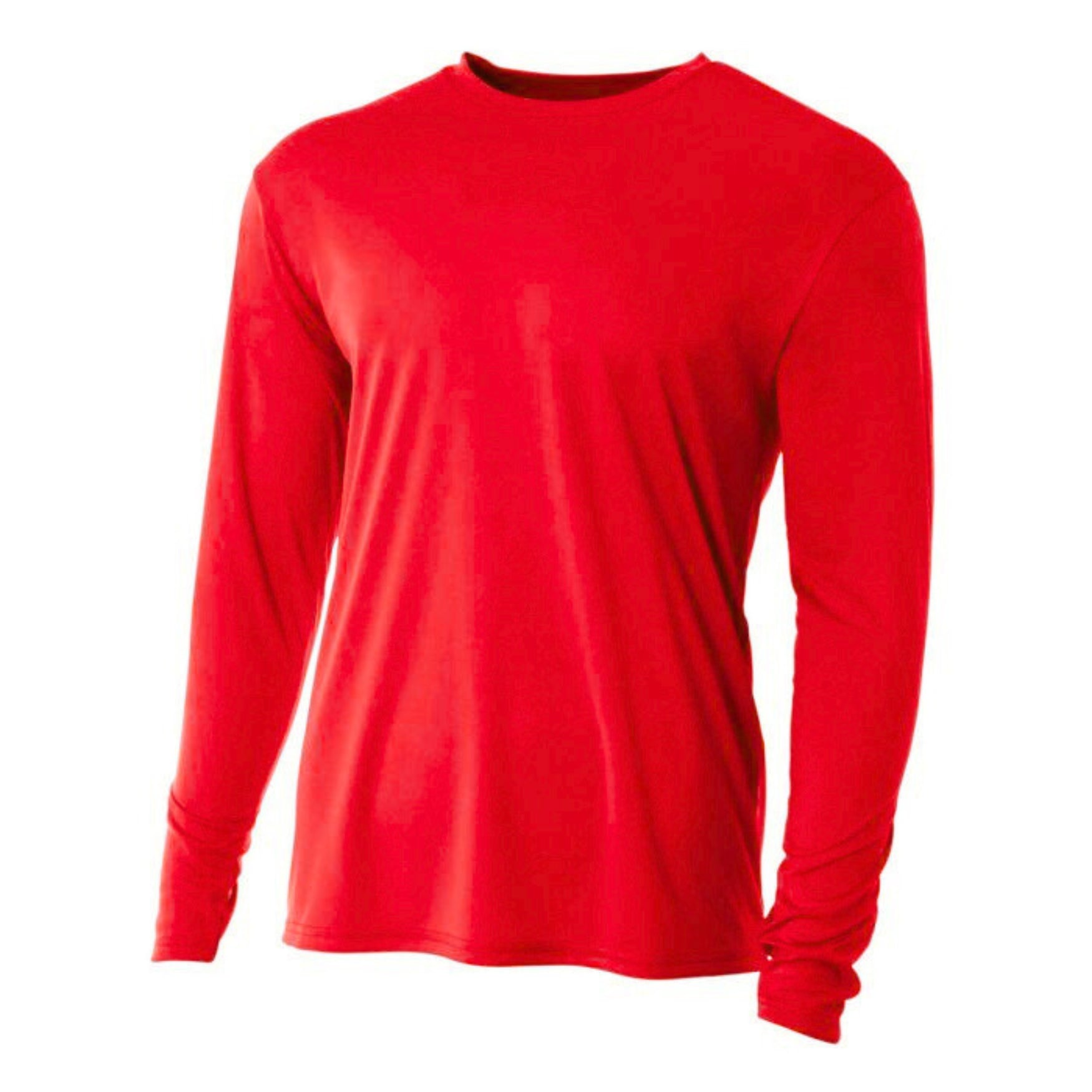 A4 5Star Youth Long Sleeve T-shirt with Custom Logo