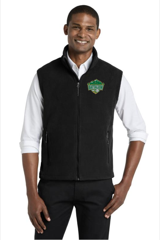 Battalion Fleece Vest with Custom Logo