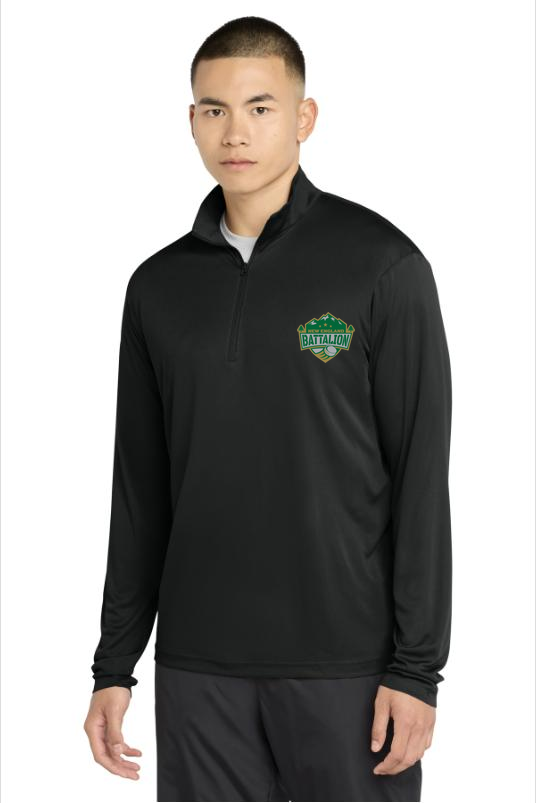 Battalion 1/4-Zip Pullover with Custom Logo