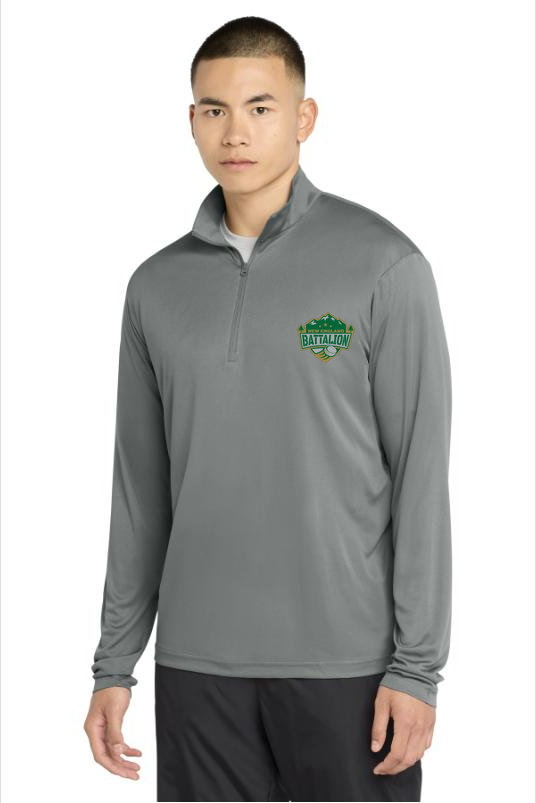 Battalion 1/4-Zip Pullover with Custom Logo
