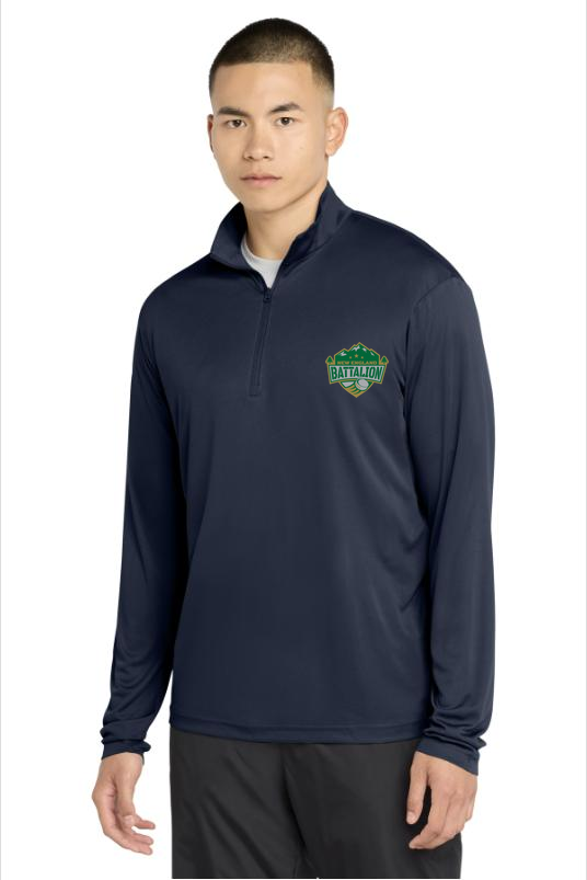 Battalion 1/4-Zip Pullover with Custom Logo