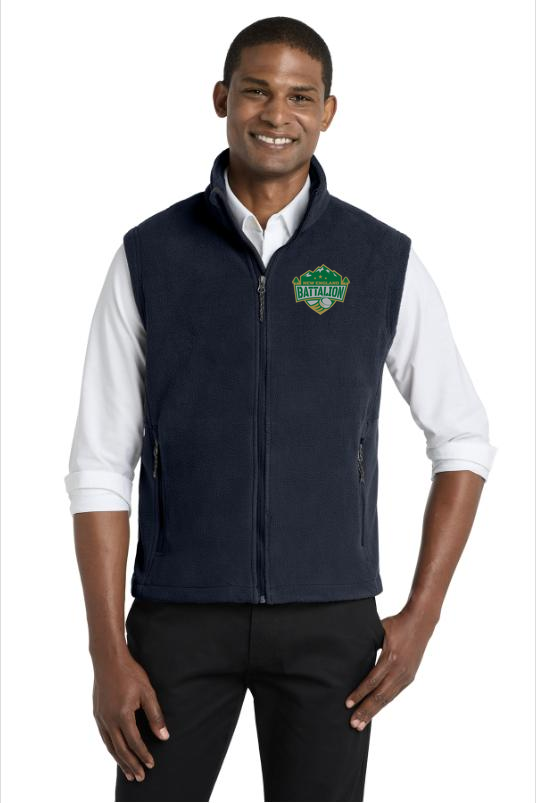 Battalion Fleece Vest with Custom Logo
