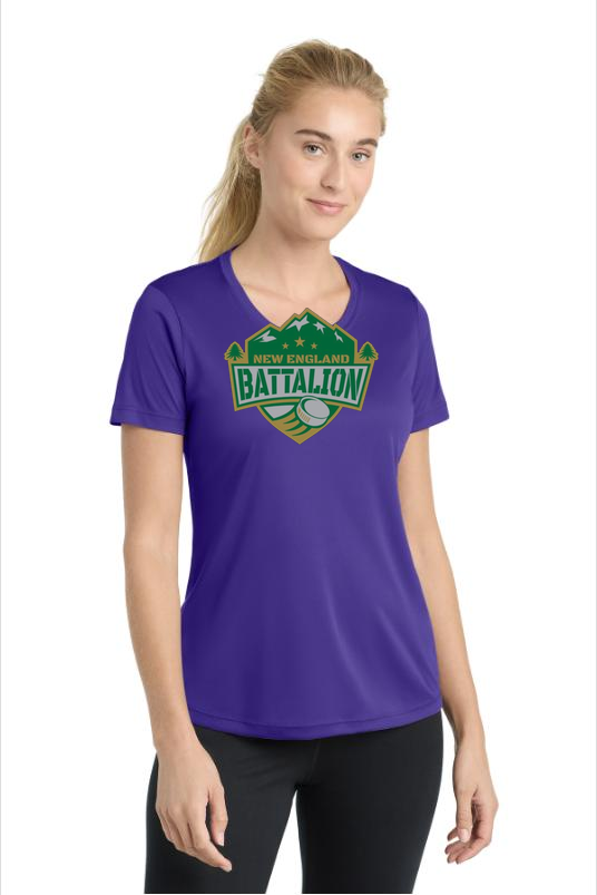 Battalion Ladies Full Front Logo Tee with Custom Logo