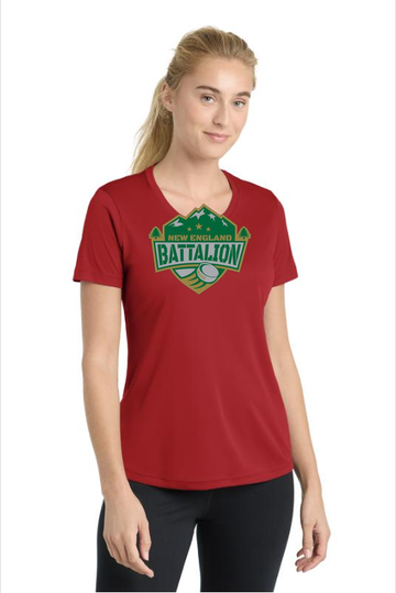 Battalion Ladies Full Front Logo Tee with Custom Logo