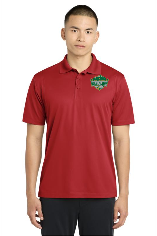 Battalion Sport-Wick Polo with Custom Logo