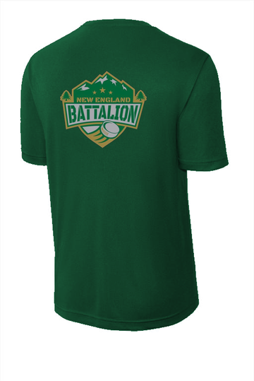 Battalion Long Sleeve Performance Tee with Custom Logo
