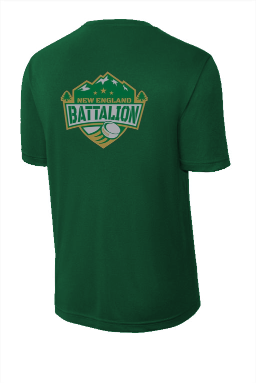 Battalion Long Sleeve Performance Tee with Custom Logo