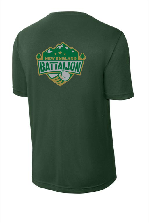 Battalion Performance Tee with Custom Logo