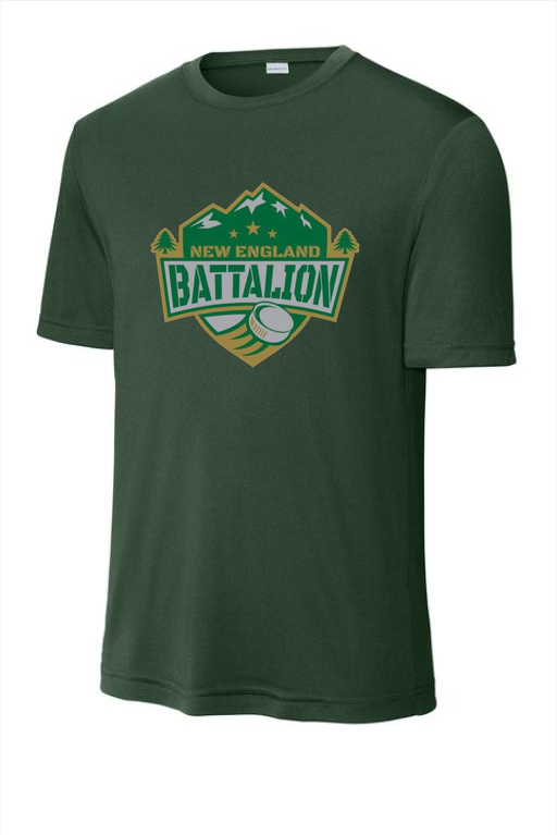 Battalion Full Front Logo Tee with Custom Logo