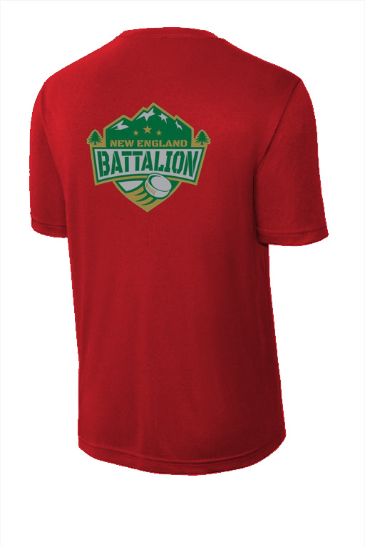 Battalion Performance Tee with Custom Logo