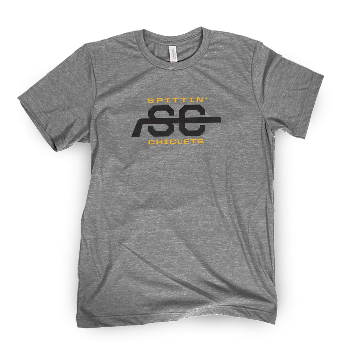 Spittin' Chiclets Sticks Logo Tee