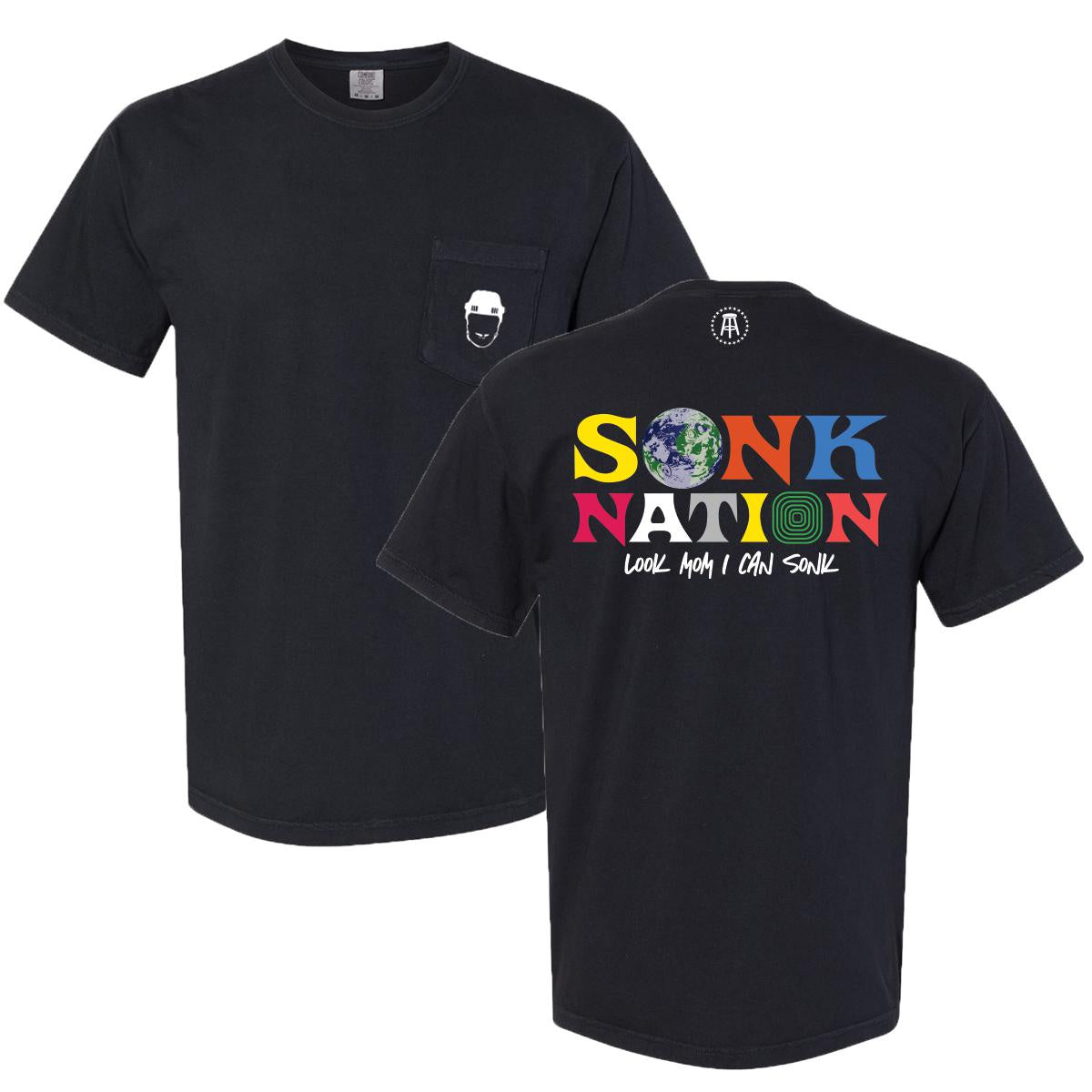 Spittin' Chiclets Sonk Nation Pocket Tee